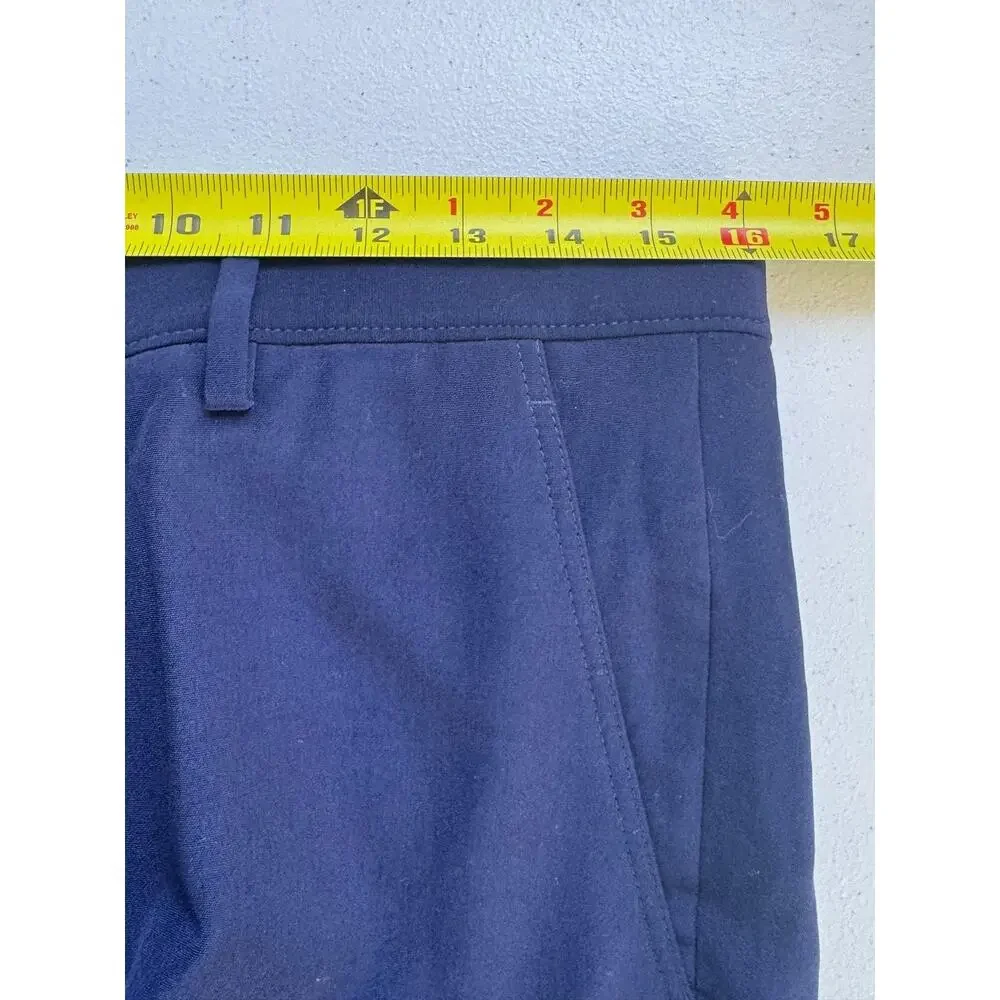 Gucci Pants Mens 32x26 Blue SPW Cropped Loose Wool Italy 421805 Z529B 4080